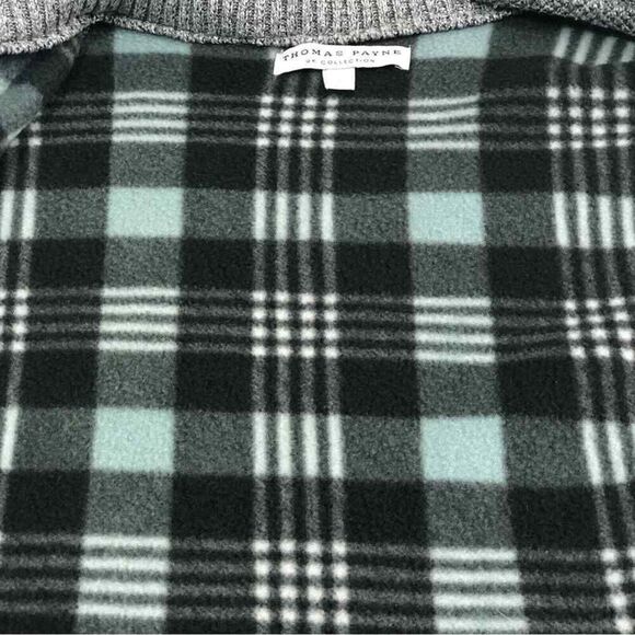 Thomas Payne UK Collection Gray Zip Up Sweater - Picture 5 of 12